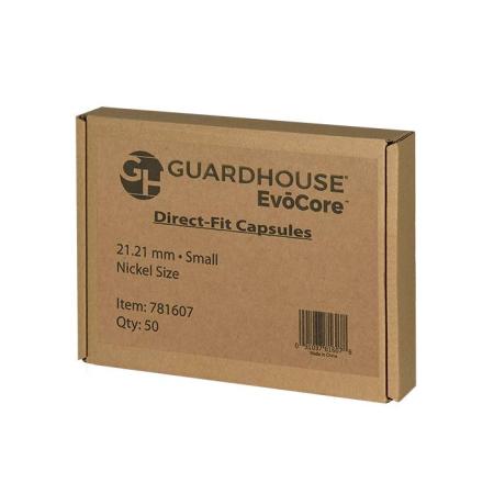 Guardhouse Capsules - Direct Fit - 21mm (Nickel) -- Bulk Box of 50