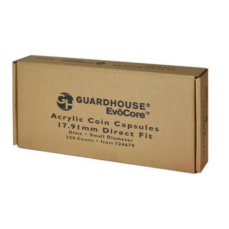 Guardhouse Capsules - Direct Fit - 18mm (Dime) -- Bulk Box of 250
