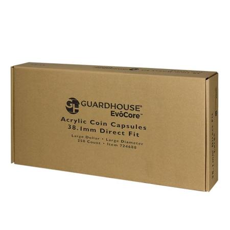Guardhouse Capsules - Direct Fit - 38mm (Large Dollar) -- Bulk Pack of 250