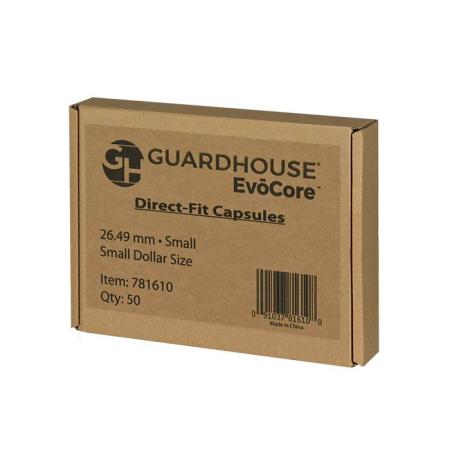 Guardhouse Capsules - Direct Fit - 26mm (Small Dollar) -- Bulk Box of 50