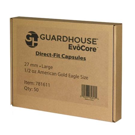 Guardhouse Capsules - Direct Fit - 27mm (1/2 oz AGE) -- Bulk Box of 50
