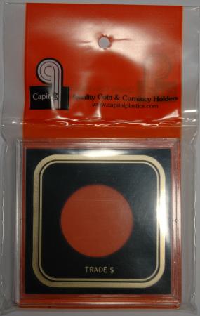 Capital Holder - Trade Dollar, 3.3x3.3