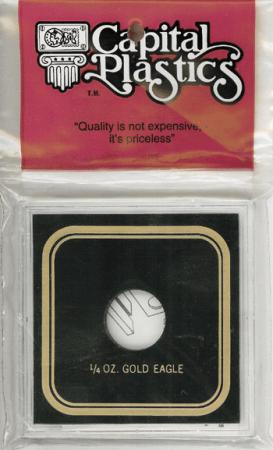 Capital Holder - 1/4 oz. Eagle, 3.3x3.3