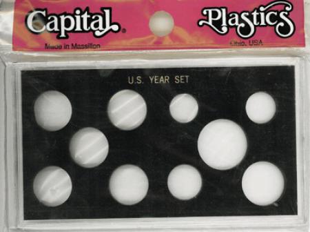Capital Holder - U.S. Year Set (with Small Dollar and 5 Quarters)