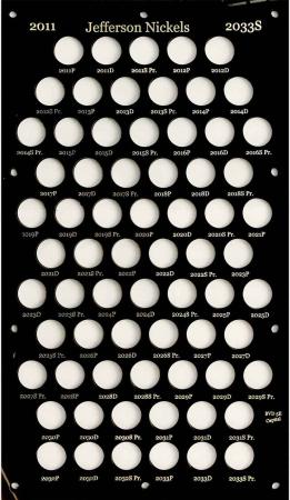 Capital Holder - Jefferson Nickels 2011-2033-S