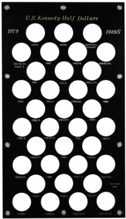 Capital Holder - Kennedy Half Dollars 1979-1989S