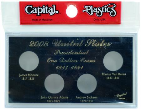 Capital Holder - Presidential Dollars 2008 Date Set