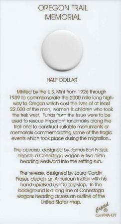 Capital Holder - Oregon Trail Memorial