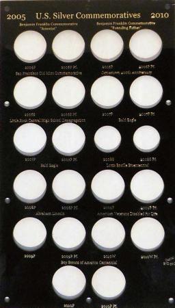 Capital Holder - Commemorative Coins 2005-2010