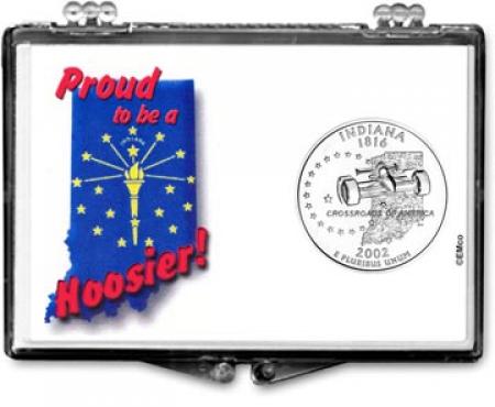 Edgar Marcus Snaplock Holder -- Indiana -- Proud To Be A Hoosier