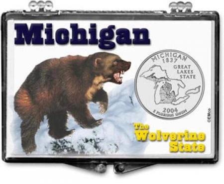 Edgar Marcus Snaplock Holder -- Michigan -- The Wolverine State