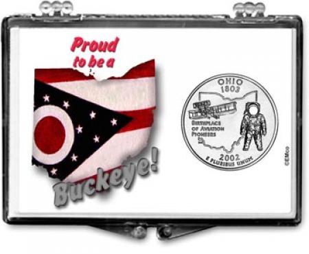 Edgar Marcus Snaplock Holder -- Ohio -- Proud To Be A Buckeye
