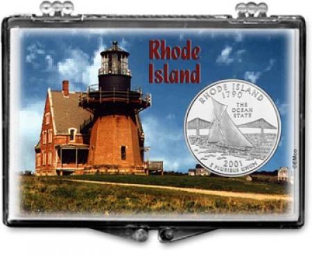 Edgar Marcus Snaplock Holder -- Rhode Island -- Lighthouse