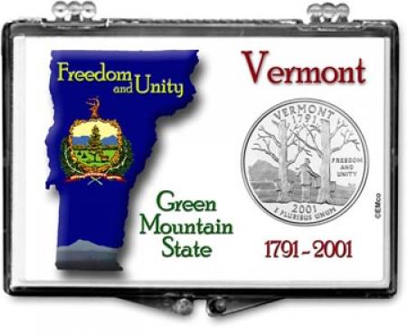 Edgar Marcus Snaplock Holder -- Vermont -- Green Mountain State