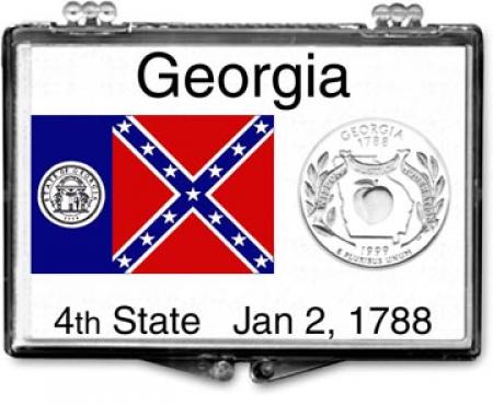 Edgar Marcus Snaplock Holder -- Georgia State Flag