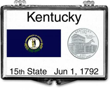 Edgar Marcus Snaplock Holder -- Kentucky State Flag