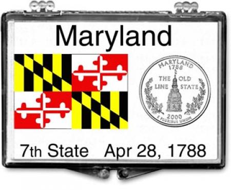 Edgar Marcus Snaplock Holder -- Maryland State Flag
