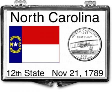 Edgar Marcus Snaplock Holder -- North Carolina State Flag