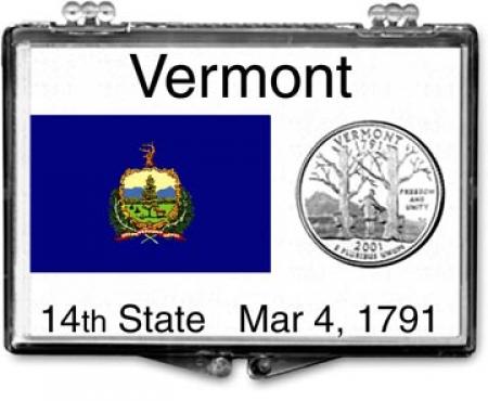 Edgar Marcus Snaplock Holder -- Vermont State Flag