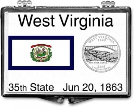 Edgar Marcus Snaplock Holder -- West Virginia State Flag