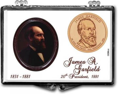 Edgar Marcus Snaplock Holder -- James A. Garfield