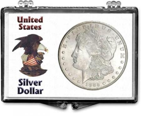 Edgar Marcus Snaplock Holder -- Silver Dollar