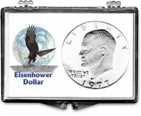 Edgar Marcus Snaplock Holder -- Eisenhower Dollar