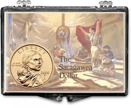 Edgar Marcus Snaplock Holder -- Sacagawea Painting II