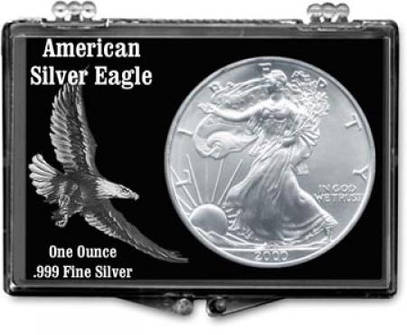 Edgar Marcus Snaplock Holder -- American Eagle -- Black