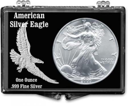 Edgar Marcus Snaplock Holder -- American Eagle -- Embossed