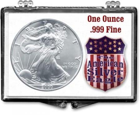 Edgar Marcus Snaplock Holder -- American Eagle -- Shield
