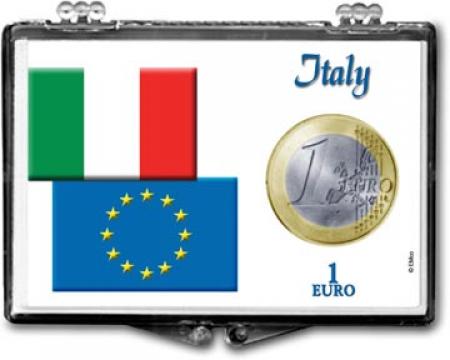 Edgar Marcus Snaplock Holder -- 1 Euro -- Italy