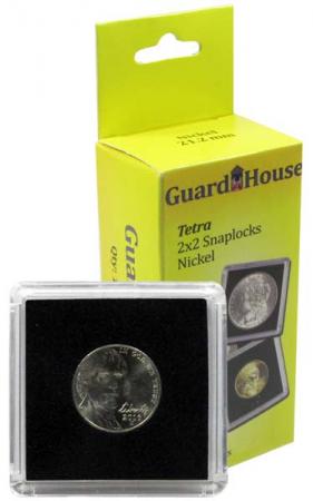 Guardhouse Tetra 2x2 Snaplocks -- Nickel Size -- Pack of 10