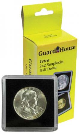 Guardhouse Tetra 2x2 Snaplocks -- Half Dollar Size -- Pack of 10