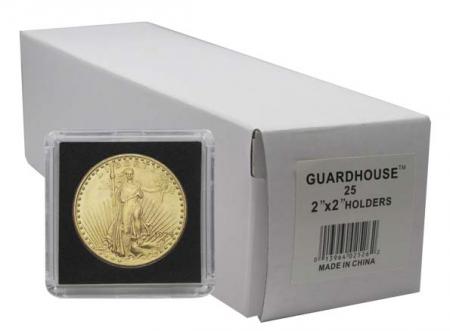 Guardhouse Tetra 2x2 Snaplocks -- $20 Gold Size -- Box of 25 -- Box of 25