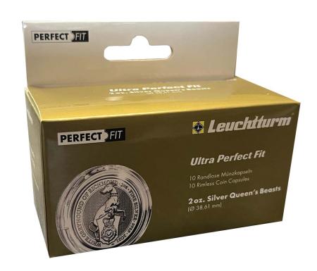 Lighthouse Perfect Fit Capsules -- Queens Beast 2 oz Coins
