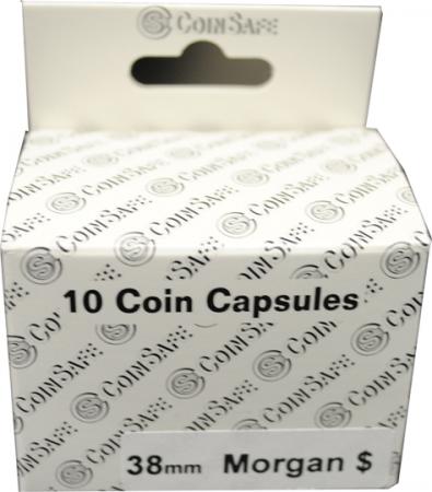Coin Safe Capsule - Large Dollar Size - 10 pack