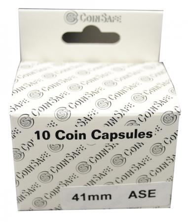 Coin Safe Capsule - Silver Eagle Size - 10 pack