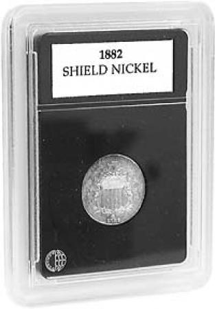 Coin World Premier Coin Holders -- 20.5 mm -- Shield Nickels, $3 Gold