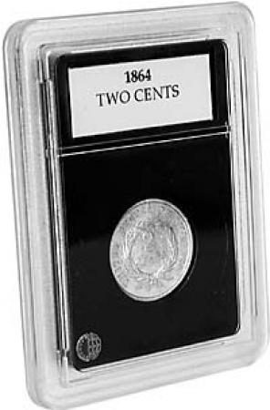 Coin World Premier Coin Holders -- 23.0 mm -- Two Cents, Smaller Half Cents