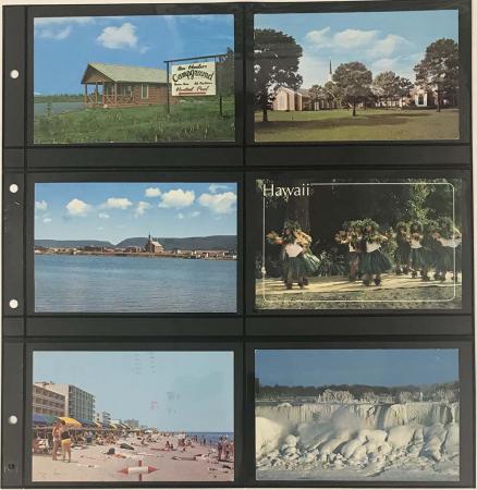 Lighthouse Maximum Pages -- 6 Pockets (Vintage Postcards (Horizontal))
