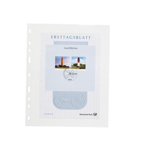 Lighthouse Optima Easy Polypropylene Pages -- 1 Pocket (Documents) -- Pack of 50