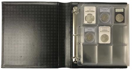 Lighthouse Grande Certified Coin Album (Binder, Slipcase and 4 Slab Pages)