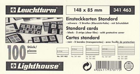 Lighthouse Cardboard Approval Cards: 2 Strips