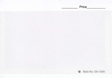 G&K Dealer Cards (104CA) -- 4 1/4 x 2 3/4