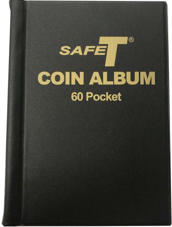 Safe T Mini Coin Album - 60 Pocket