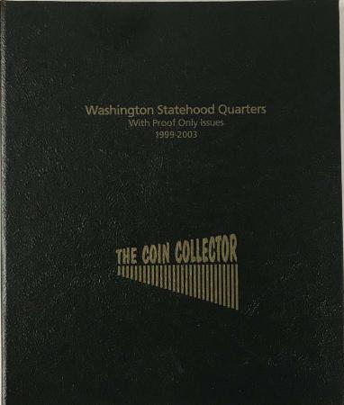 The Coin Collector Album Statehood Quarters w/Proofs 1999-2003