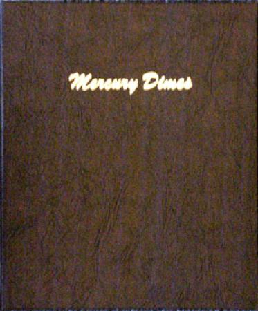 Dansco Album 7123: Mercury Dimes 1916-1945
