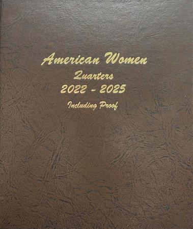 Dansco Album: American Women Quarters PDS, 2022-2025