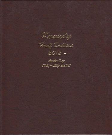 Dansco Album 8167: Kennedy Half Dollars w/ Proofs, 2012-2026